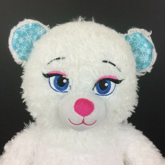 Build A Bear Disney Frozen Princess Elsa Plush 17" White Sparkle Stuffed Animal - Picture 2 of 12
